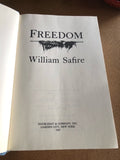 Freedom A Novel Of Abraham Lincoln And The Civil War by: William Safire