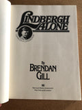 Lindbergh Alone by: Brendan Gill
