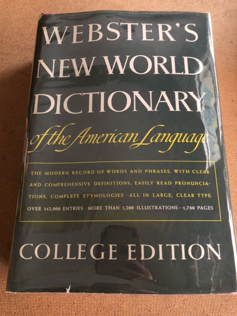 Webster's NewWorld Dictionary Second College Edition: Staff