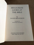 Ben-Gurion Looks At the Bible by: David Ben-Gurion